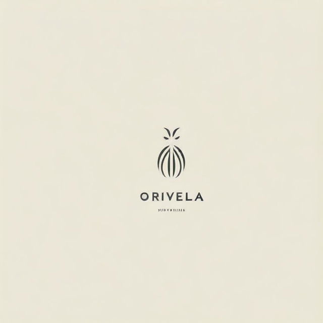 Design a minimalistic and contemporary logo for a chic clothing brand called Orivelea that exudes simplicity and elegance