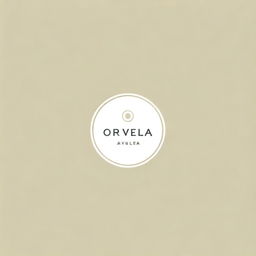 Create a fresh and minimalistic logo for a chic clothing brand named 'ORIVELEA', emphasizing contemporary aesthetics, simplicity, and elegance