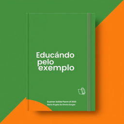 A simple yet elegant cover design for the 2025 planner of EEEP Maria Ângela da Silveira Borges