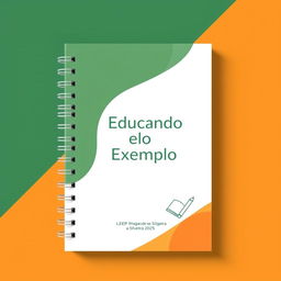 A simple yet elegant cover design for the 2025 planner of EEEP Maria Ângela da Silveira Borges