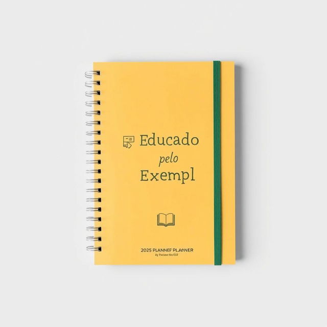 A simple yet elegant cover design for the 2025 planner of EEEP Maria Ângela da Silveira Borges