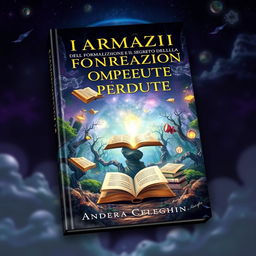 A captivating book cover featuring the title in bold letters at the top: "I Misteri della Formazione e il Segreto delle Competenze Perdute"