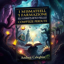 A captivating book cover featuring the title in bold letters at the top: "I Misteri della Formazione e il Segreto delle Competenze Perdute"