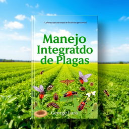 Book cover design for 'Manejo Integrado de Plagas' by George Lara