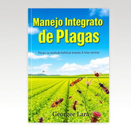 Book cover design for 'Manejo Integrado de Plagas' by George Lara