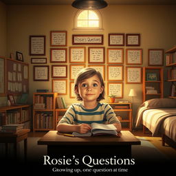 A heartwarming movie poster for the film titled 'Rosie's Questions'