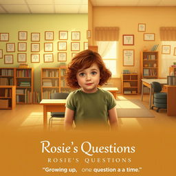 A heartwarming movie poster for the film titled 'Rosie's Questions'