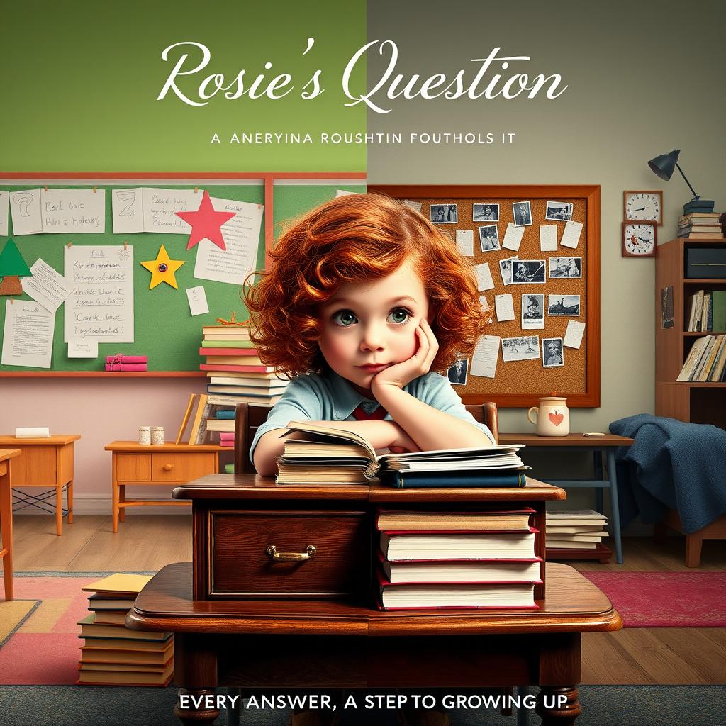 A heartwarming movie poster for the film titled 'Rosie's Questions'