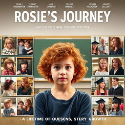 A documentary movie poster for the film titled 'Rosie's Journey'