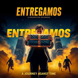 A vibrant and dramatic movie poster for the title "ENTREGAMOS"