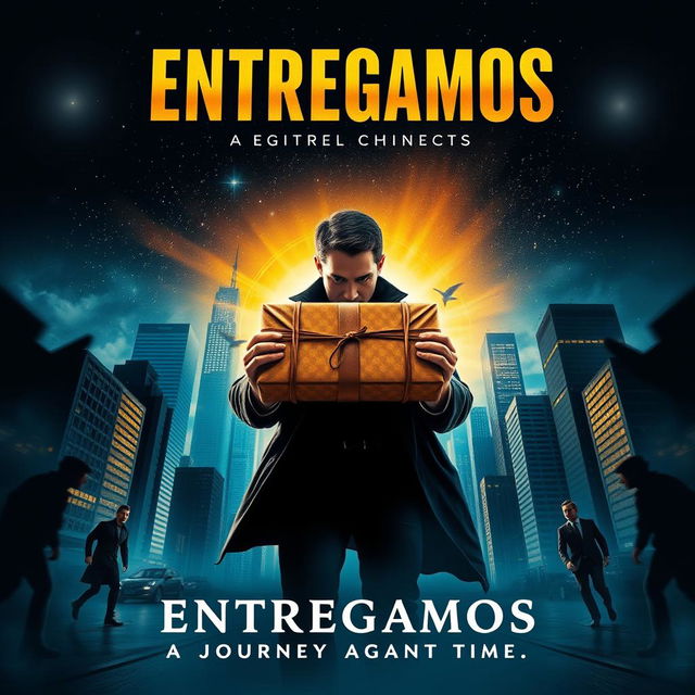 A vibrant and dramatic movie poster for the title "ENTREGAMOS"