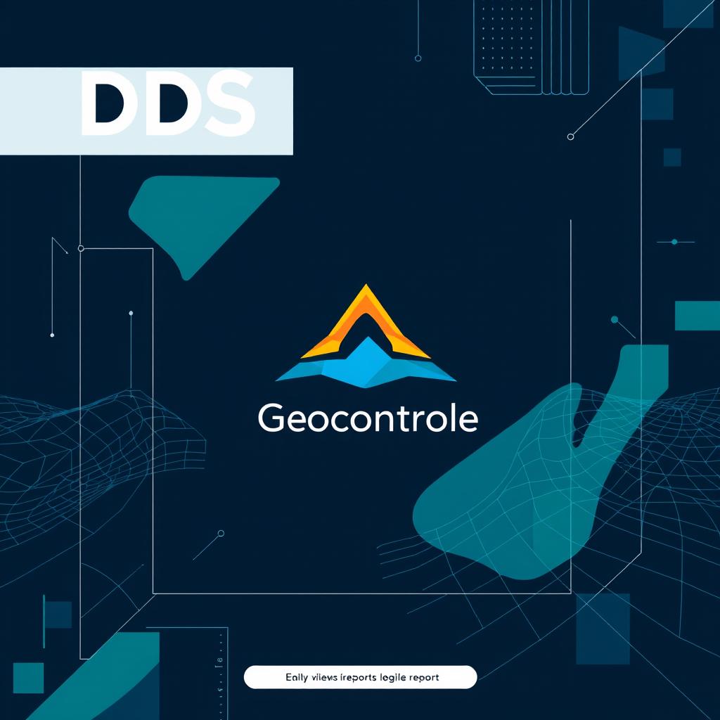 A stylish cover for a DDS report featuring the Geocontrole logo prominently displayed