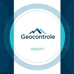 A stylish cover for a DDS report featuring the Geocontrole logo prominently displayed