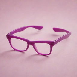 A piece of Laffy Taffy candy wearing cool, stylish glasses