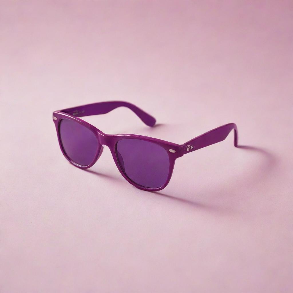 A piece of Laffy Taffy candy wearing cool, stylish glasses