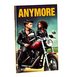 Book cover featuring the title 'ANYMORE' at the top, with 'Gonçalo Meira Feiticeiro' above it