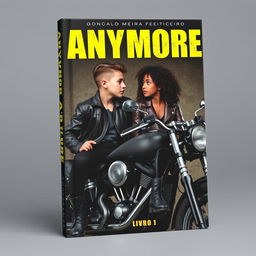 Book cover featuring the title 'ANYMORE' at the top, with 'Gonçalo Meira Feiticeiro' above it