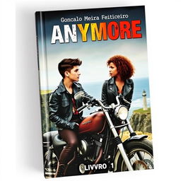 Book cover featuring the title 'ANYMORE' at the top, with 'Gonçalo Meira Feiticeiro' above it