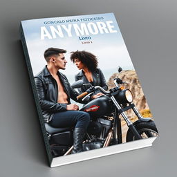 Book cover featuring the title 'ANYMORE' at the top, with 'Gonçalo Meira Feiticeiro' above it