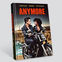 Book cover featuring the title 'ANYMORE' at the top, with 'Gonçalo Meira Feiticeiro' above it