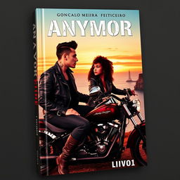 Book cover featuring the title 'ANYMORE' at the top, with 'Gonçalo Meira Feiticeiro' above it