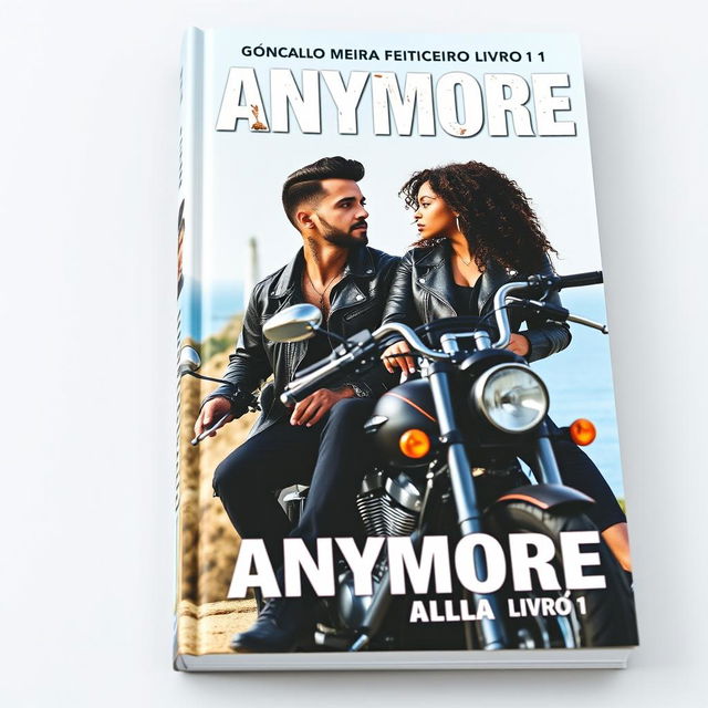 Book cover featuring the title 'ANYMORE' at the top, with 'Gonçalo Meira Feiticeiro' above it