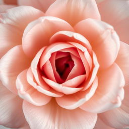 A close-up artistic representation of a delicate floral arrangement, with petals arranged to subtly suggest the form of a flower's opening