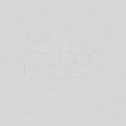 Generate a 600x600 illustration of a hexagon grid.