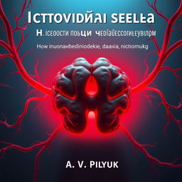 A book cover design for "Щитовидная железа в свете новой медицинской парадигмы" by A