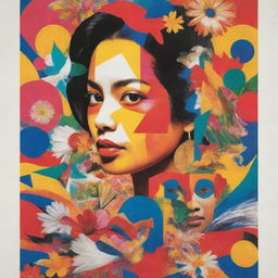 A vibrant and compelling promotional poster that embodies the beauty of contemporary arts in the Philippines, featuring iconic Filipino elements, modern art mediums, and cultural nuances.