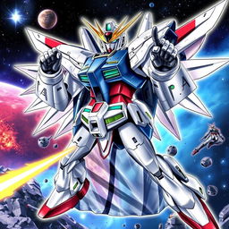 A detailed cloth jersey design featuring the powerful Gundam Barbatos in dynamic action poses