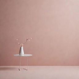 A product imbued with modern design that encapsulates the essence of romantic flair, showcased on a minimalist backdrop.