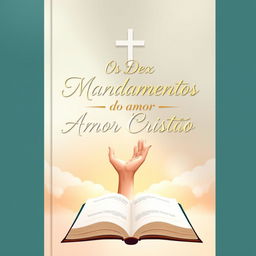 Ebook cover featuring a serene and uplifting design that captures the essence of Christian love