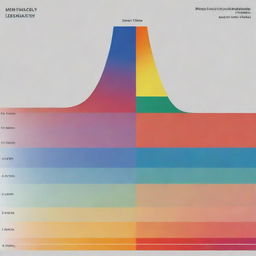 An infographic illustrating the concept of intensity channels, with the representation of different colors and their varying intensities.