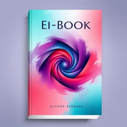 A captivating e-book cover featuring a modern, abstract design with vibrant colors