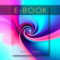 A captivating e-book cover featuring a modern, abstract design with vibrant colors