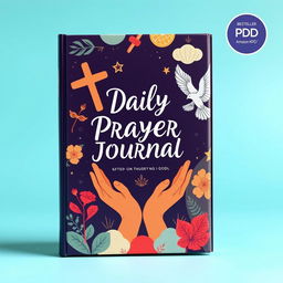 A visually stunning daily prayer journal with a positive and uplifting theme