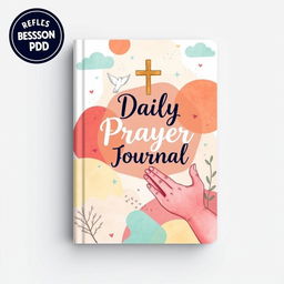 A visually stunning daily prayer journal with a positive and uplifting theme