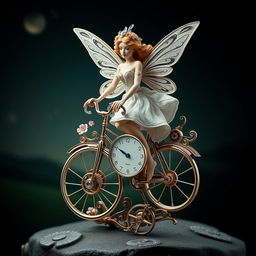 A luxurious Lady Faerie-themed watch concept, featuring intricate metier d'art craftsmanship