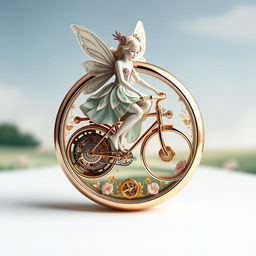 A luxurious Lady Faerie-themed watch concept, featuring intricate metier d'art craftsmanship