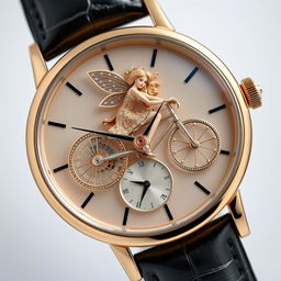 A luxurious and intricate watch design inspired by the Lady Faerie metier d'art concept