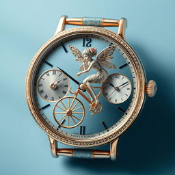 A luxurious and intricate watch design inspired by the Lady Faerie metier d'art concept