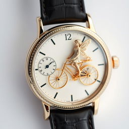 A luxurious and intricate watch design inspired by the Lady Faerie metier d'art concept