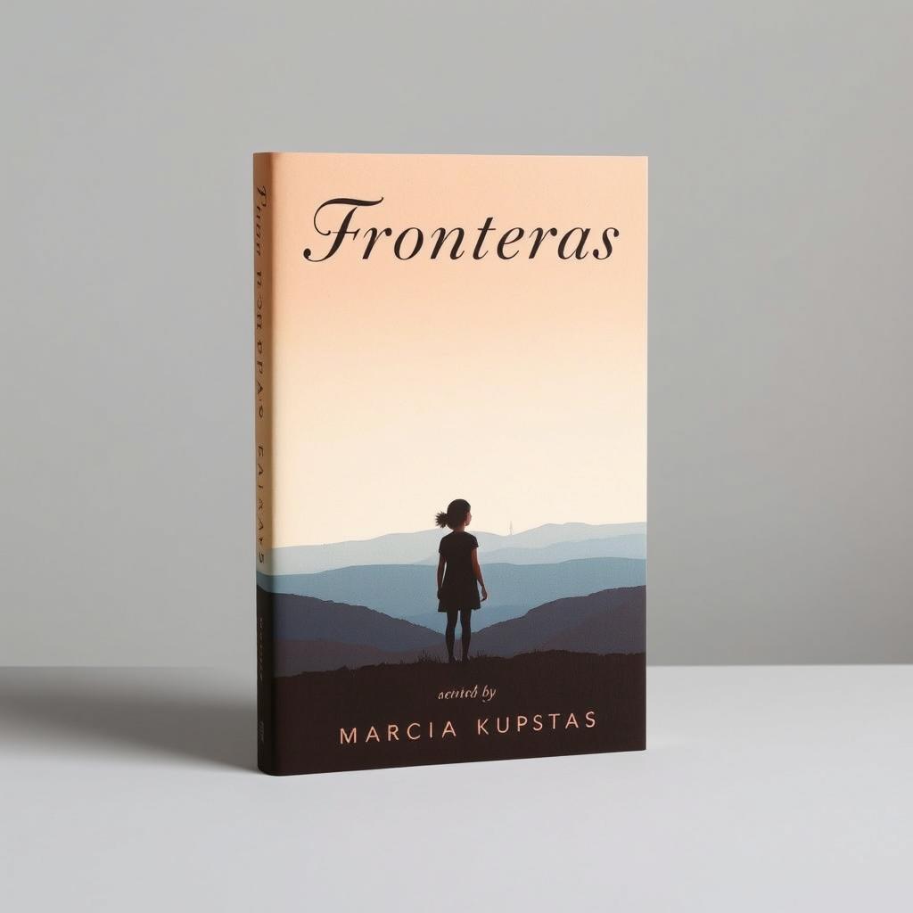 A simple yet captivating book cover for "Fronteras" by Marcia Kupstas