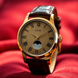 A stylish, vintage-inspired wristwatch representing the 'old money' aesthetic, yet not available on the market