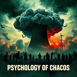 An epic movie poster illustrating the psychological turmoil and chaos surrounding a nuclear powerplant accident in Bulgaria