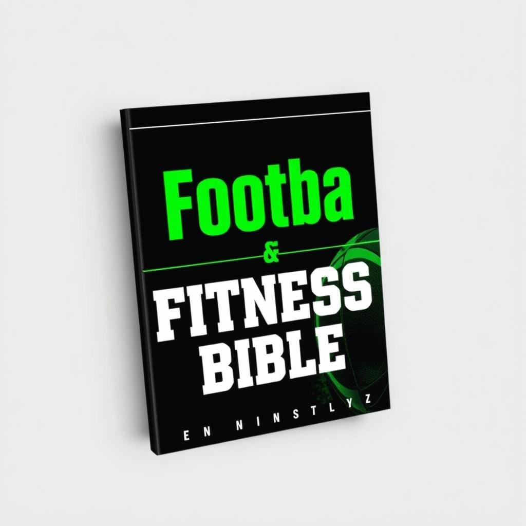 Cover for a book titled 'Football Fitness Bible'