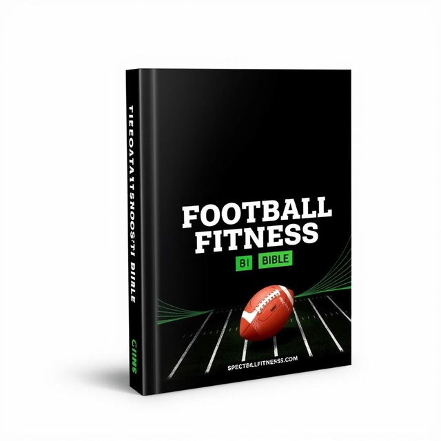 Cover for a book titled 'Football Fitness Bible'