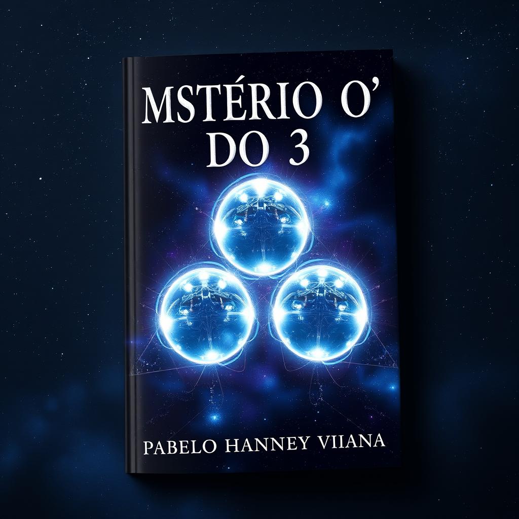 A captivating book cover for 'MISTÉRIO DO 3' by Pablo Hanney Viana