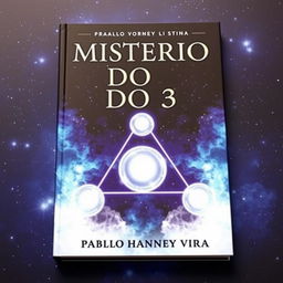 A captivating book cover for 'MISTÉRIO DO 3' by Pablo Hanney Viana